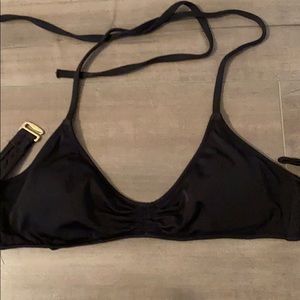 Black bikini top